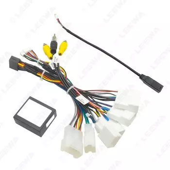 Автомобильный 16-контактный кабель питания LEEWA Android с Canbus для Toyota RAV4/C-HR/Highlander/Levin/Corolla/Camry/Reiz # CA6384