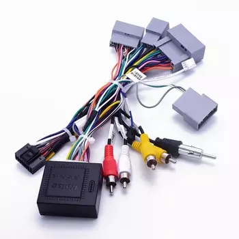 Автомобильный 16-контактный жгут проводов радиоприемника Canbus Box для Honda XRV Fit Jazz Elysion Jade Vezel Hrv стерео провод послепродажного обслуживания Android