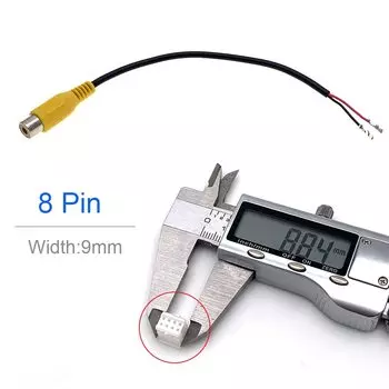 Автомобильный 4 6 8 10 12 Pin DIY Универсальный RCA 4G AUX камера видеовход кабель адаптер проводка разъем Android CD Радио автомобильные аксессуары