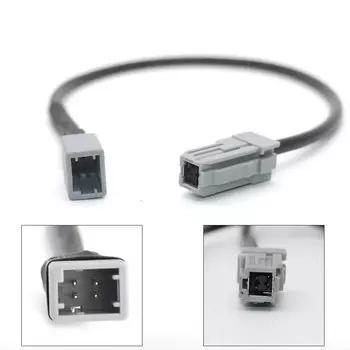 Автомобильный 4-контактный USB-кабель-адаптер, аудиовходной медиа-диск-радиоплеер для Toyota RAV4 Camry Avalon Corolla 2018-2020