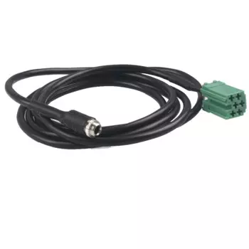 Автомобильный 6-контактный Переходник 3,5 мм с внутренней резьбой для Кабеля Aux для Renault Clio Megane Scenic Teddy Laguna 2005-2011