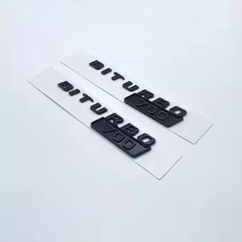 Автомобильный ABS BITURBO 700 800 900, логотип, боковое крыло, багажник, эмблема, наклейки, наклейка для Benz Brabus G Class G700 G800 G900 W463