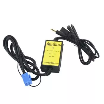 Автомобильный адаптер MP3 аудиоинтерфейс AUX USB CD Changer Blaupunkt 8pin Mini ISO для VW Passat b5 Bora POLO Golf mk4