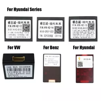 Автомобильный адаптер с декодером усилителя Canbus Box для Hyundai Sonata 9 KIA KX7 KX5 Sonata 8/16 Benz W200/W211/W209 HY-SS-04