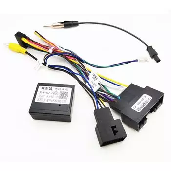 Автомобильный адаптер жгута проводов Android, декодер шины CAN, 16-контактный разъем на 24-контактный разъем ACM для головного блока, кабель для Ford Focus MK3 Fiesta Mondeo