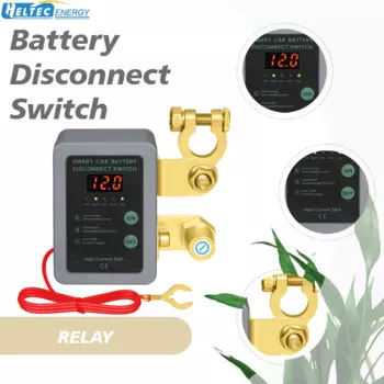 Автомобильный аккумуляторный выключатель Heltecbms со светодиодом 12/24В