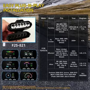 Автомобильный электронный контроллер дроссельной заслонки с 11 режимами, автомобильный усилитель педали, автомобильный контроллер реакции дроссельной заслонки, гоночный индивидуальный