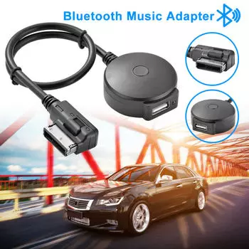 Автомобильный аудио Bluetooth музыкальный адаптер 5 в USB беспроводной системы AMI MDI MMI AUX Bluetooth адаптер замена для Mercedes-Benz