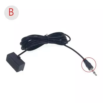 Автомобильный аудио микрофон с зажимом 3,5 мм, штекер, микрофон, стерео, мини проводной внешний микрофон для VW Golf, Passat, Tiguan, Seat, Skoda