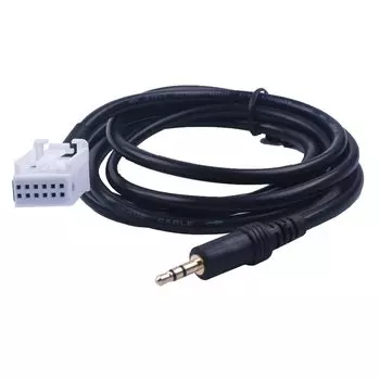 Автомобильный аудио музыкальный кабель AUX 3,5 мм, входной адаптер для Mercedes Benz W203 C Class W169 W245 W203 W209 W164