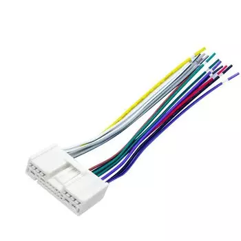 Автомобильный аудио стерео жгут проводов адаптер штекер для Mazda 2 3 5 6 8 Mazda CX5 CX7 радио CD DVD стерео