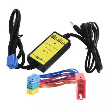 Автомобильный аудио USB-адаптер AUX 3,5 мм интерфейс AUX CD-чейнджер для Audi 8Pin A2 A4 A6 S4 A8 A8 AllRoad TT для vw golf gti jetta