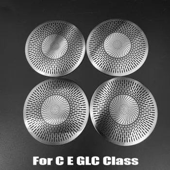 Автомобильный аудиодинамик, крышка твитера, крышка дверного громкоговорителя, автомобильные аксессуары, интерьер для Mercedes Benz E/C/GLC Class W213 W205 X253