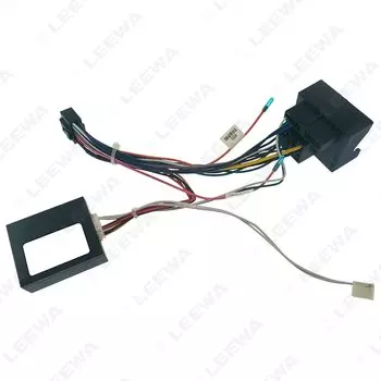 LEEWA автомобильный аудио 16-контактный адаптер питания с коробкой Canbus для Mercedes-Benz E-Class W211/W220, жгут проводов стереоразъема # CA7013