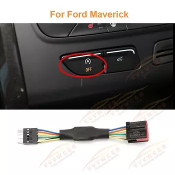Автомобильный Автоматический стоп старт система двигателя выключающее устройство отключить штепсельный кабель для Ford C-max Maverick Transit Custom