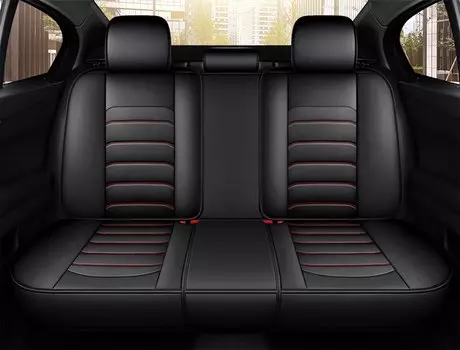 Автомобильный аксессуар, полный комплект чехлов на сиденья автомобиля для Polo Sedan Lancer 9 Camry 70 Kia Rio 4, универсальная Кожаная подушка для салона автомобиля