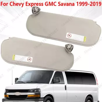 Автомобильный бежевый солнцезащитный козырек для планшетов, GMC Savana 1999-2016 2017 2018 2019, передняя Солнцезащитная панель автомобиля 84054695 84054688