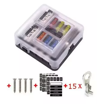 Автомобильный блок предохранителей USBO cb5 12/6