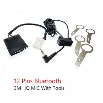 Автомобильный Bluetooth 5,0 комплект AUX гарнитура адаптер для смены CD кабель для Toyota 6 + 6 12 контактов RAV4 Corolla Avensis Auris Camry AVRCP радио