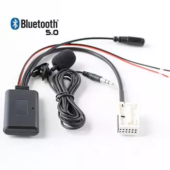 Автомобильный bluetooth беспроводной адаптер стерео AUX в музыку для VW Golf MK5 MK6 POLO Passat RCD110 RCD210 RCD310 RCD510 RNS510
