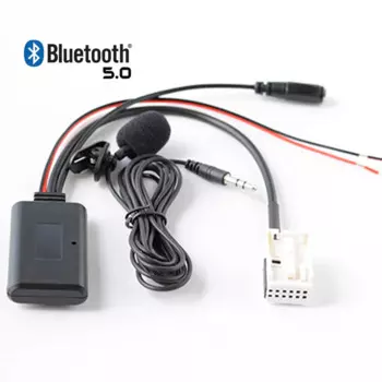 Автомобильный bluetooth беспроводной адаптер стерео AUX в музыку для VW Golf MK5 MK6 POLO Passat RCD110 RCD210 RCD310 RCD510 RNS510