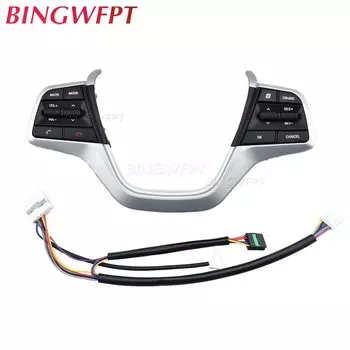 Автомобильный Bluetooth-контроль громкости телефона круиз рулевое колесо кнопок переключатель для Hyundai Elantra 1,6 2016 - 2018 Solaris 2017-2022