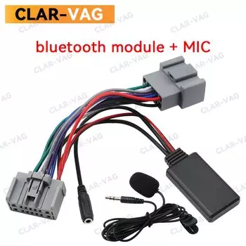 Автомобильный Bluetooth-модуль для Volvo C30 C70 S40 S60 S70 S80 V40 V50 V70 XC70 XC90 адаптер для кабеля