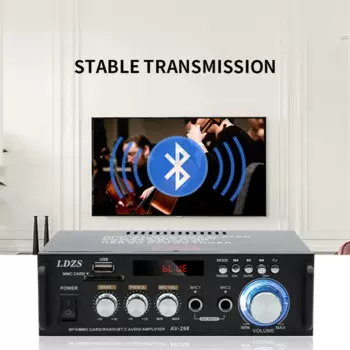 Автомобильный Bluetooth-усилитель мощности, динамик, автомобильный усилитель мощности, Bluetooth-усилитель мощности для домашнего использования, автомобиля