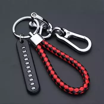 Автомобильный Брелок SEAMETAL С Номерным Знаком Телефона, Универсальный Брелок С Защитой От Потери