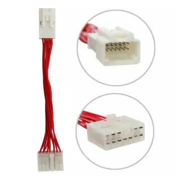 Автомобильный CD-адаптер, аудиоинтерфейс от 6 + 6 до 5 + 7 для Toyota RAV4 Corolla Camry Sequoia Sienna Tacoma Yaris для Lexus ES300 IS220