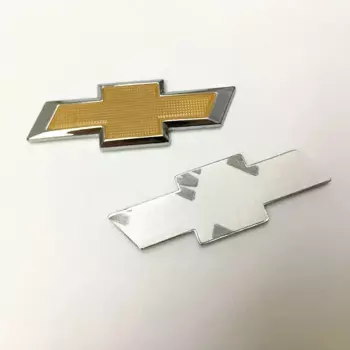 Автомобильный центр рулевого колеса, наклейка с эмблемой для Chevrolet Cruze Spark Aveo Sail Orlando Sonic Corvette Silverado Cavalier Malibu