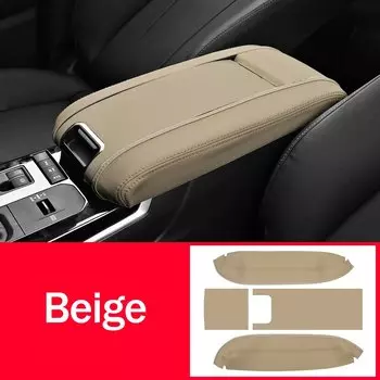 Автомобильный центральный подлокотник, чехол для подлокотника, кожаный защитный чехол, накладка для Toyota Highlander XU70 2020 2021 2022 2023, аксессуары
