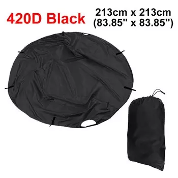 Автомобильный чехол 213 см * 213 см 420D, мягкая крыша, защита от воды, защита от УФ-излучения, пылезащитный чехол для Mazda MX-5 MK1 MK2 MK2.5