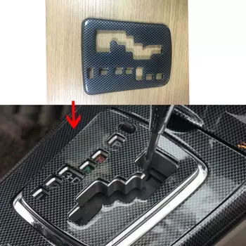 Автомобильный чехол BBQ @ FUKA для модели 2007 2008 2009 2010 2011 2012 2013 Toyota Corolla AT из углеродного волокна ABS рычаг переключения передач рамка отделка