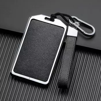 Автомобильный чехол для ключей с картой NFC, полное покрытие, держатель для ключей, полная защита для Tesla Model Y Model 3, аксессуары для украшения автомобильных ключей