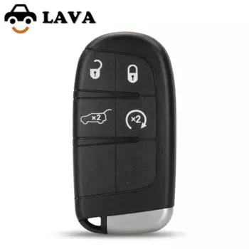 Автомобильный чехол для смарт-ключа LAVA для Jeep Grand Cherokee Dodge Ram 1500 Journey Charger Dart Challenger Durango Chrysler 300
