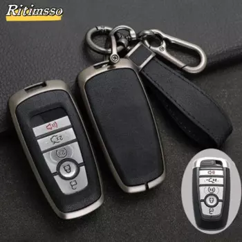 Автомобильный чехол из сплава и ТПУ для Ford Fusion Mustang Explorer F150 F250 F350 EcoSport Edge чехол Lincoln Mondeo