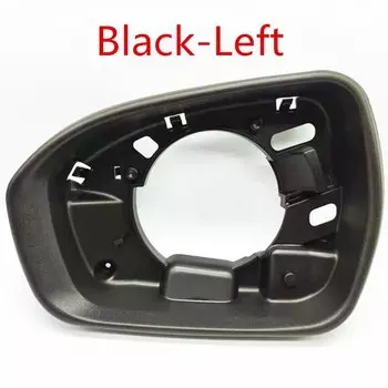 Автомобильный черный или белый держатель рамки бокового зеркала для Ford Mondeo 4 MK4 2013-2019, корпус зеркала заднего вида, рамка, автомобильные аксессуары