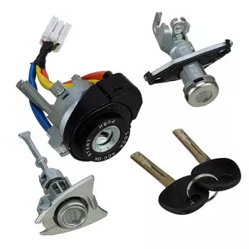 Автомобильный цилиндр с полным замком, стартовый цилиндр зажигания, комплект, подходит для Hyundai Sonata 9 2014 2015 2016 2017 2018 2019