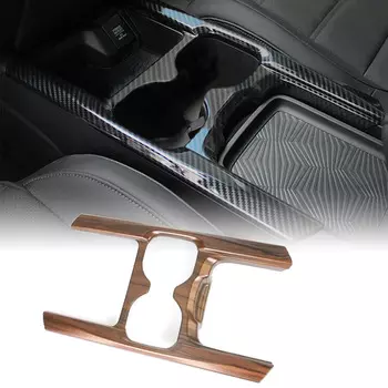 Автомобильный держатель для чашки с водой из углеродного волокна, накладка из АБС-пластика для Honda CR-V 5 2017 2018 2019 CRV 17 18 19