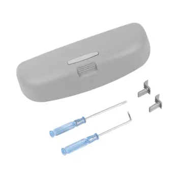 Автомобильный держатель для очков для Audi Q3 Q5 Q7 A3 8V S3 A4 B9 A5 A6 C7 C8 A7 A8 2013-2023 Чехол для солнцезащитных очков Аксессуары