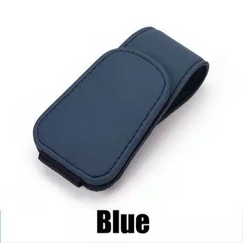 Автомобильный держатель для очков универсальный зажим для солнцезащитного козырька держатель для солнцезащитных очков Microsoft кожаная вешалка для очков зажим для билета крепление для очков