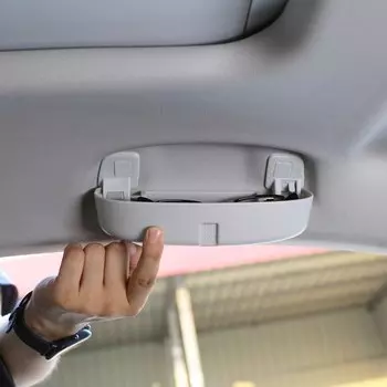 Автомобильный держатель для солнцезащитных очков, чехол для хранения солнцезащитных очков для Volkswagen VW Tiguan 2017 2018 Passat B8 / Touran 2016 2017 2018