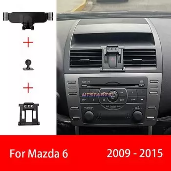 Автомобильный держатель для телефона с GPS-навигацией для Mazda 6 GH GG 2009-2015, регулируемый вращающийся держатель для телефона, аксессуары для салона автомобиля