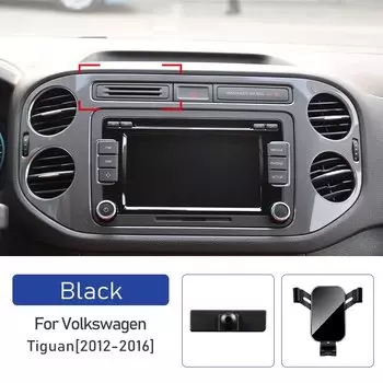 Автомобильный держатель мобильного телефона для Volkswagen VW Tiguan 2012 2013 2014 2015 2016 градусов поворотный GPS специальный кронштейн поддержки