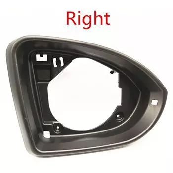 Автомобильный держатель рамы бокового зеркала для Volkswagen Golf 7 MK7 7,5 GTI R-Line, корпус заднего вида, рама, объемное стекло, кронштейн, аксессуары