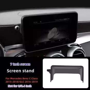 Автомобильный держатель телефона крепление навигационный экран фиксированный держатель сотового телефона для Mercedes Benz GLC 2016-2022 X253 C Class W205 2015-2022