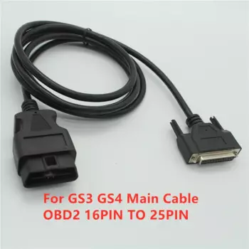 Автомобильный диагностический инструмент Acheheng, кабель для GS3 GS4, диагностический сканер OBD2, кабель от 16pin до 25pin