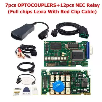 Автомобильный диагностический сканер Diagbox 9,149 lexia 3 с полным чипом PP2000 9,129, Оригинальный Автомобильный сканер Lexia3 OBD2 для Citroen/Peugeot до 2023 года