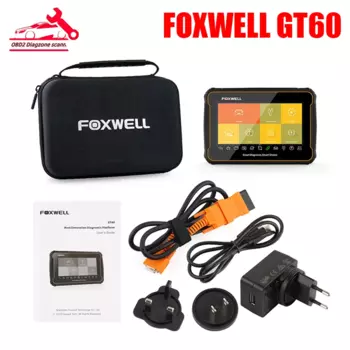 Автомобильный диагностический сканер FOXWELL GT60 OBD2, инструмент для полной диагностики автомобиля, SAS DPF ABS TPMS, поддержка нескольких языков, OBD 2 OBDII